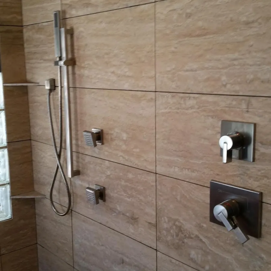 Shower fixture installation for Water Heater Installation in Heartland